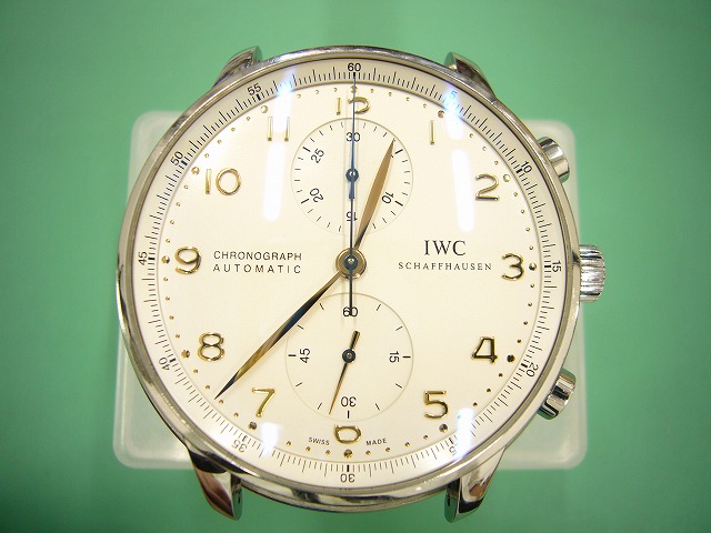 IWCポルトギーゼクロノグラフ3714オーバーホール前