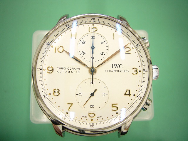 IWCポルトギーゼクロノグラフ3714オーバーホール後